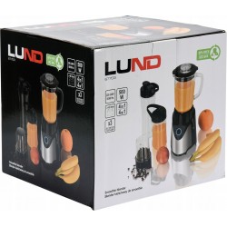 BLENDER KIELICHOWY SZKLANY 2 BUTELKI + MIKSER 4w1
