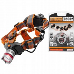 RICHMANN C5902 LATARKA CZOŁOWA LAMPA 160 LM 3×AAA