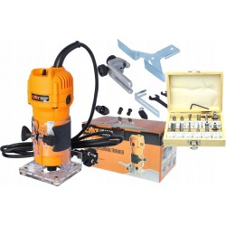 CMT FREZARKA RĘCZNA KRAWĘDZIOWA 550W CMT10 TRYMER KRAWĘDZI 6,35 6-8mm +12FR