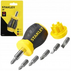 ŚRUBOKRĘT WKRĘTAK MULTIBIT MINI 6EL BITY STANLEY