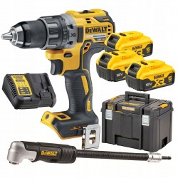 DeWALT DCD791P3A WKRĘTARKA 18V 3x5,0Ah + GŁOWICA