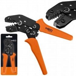 NEO TOOLS SZCZYPCE ZACISKARKA DO ZACISKANIA KOŃCÓWEK TULEJKOWYCH 0.25-6 MM2