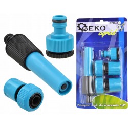 GEKO ZESTAW DO ZRASZANIA DYSZA DO ZRASZANIA 3/4 ZŁĄCZE G73048 BLUE DO WODY