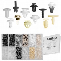 NEO ZESTAW KOMPLET SPINEK SAMOCHODOWYCH PEUGEOT 345 SZTUK ORGANIZER 11-953