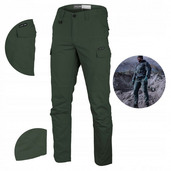 LAHTI PRO SPODNIE ROBOCZE BOJÓWKI ZIELONE SLIM FIT L40534 Rozmiar XXL LAHTI PRO SPODNIE ROBOCZE BOJÓWKI ZIELONE SLIM FIT L40534 Rozmiar XXL