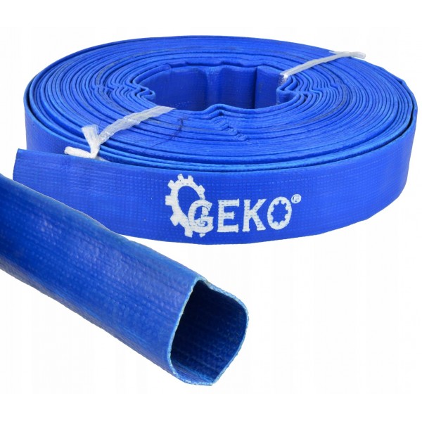 GEKO WĄŻ GUMOWY PCV 1" 26mm 50M WODY POMPA STRAŻACKI MOCNA 1 CAL G70007 GEKO WĄŻ GUMOWY PCV 1" 26mm 50M WODY POMPA STRAŻACKI MOCNA 1 CAL G70007