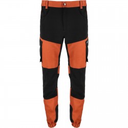 LAHTI PRO SPODNIE ROBOCZE OCHRONNE DO PASA CEGLASTE STRETCH L40539 R. 3XL