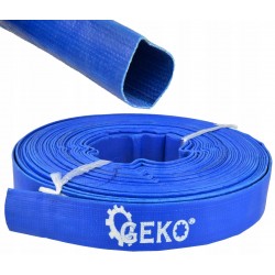 GEKO WĄŻ GUMOWY PCV 1" 26mm 50M WODY POMPA STRAŻACKI MOCNA 1 CAL G70007