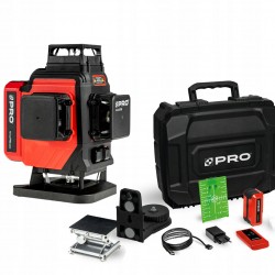 PRO ZESTAW PLUS LASER WIELOLINIOWY 360 ZIELONY 30m