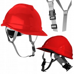 NEO HEŁM KASK BHP BUDOWLANY ROBOCZY OCHRONNY CZERW