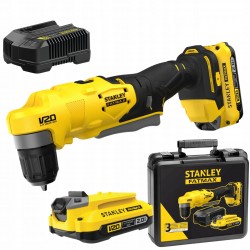 STANLEY SFMCD750D2K WKRĘTARKA KĄTOWA V20 18V 2x2Ah