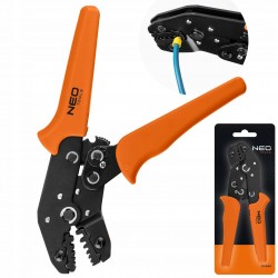 NEO TOOLS SZCZYPCE ZACISKARKA DO ZACISKANIA KOŃCÓWEK TULEJKOWYCH 0.25-6 MM2