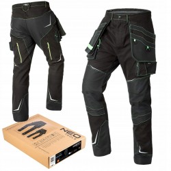NEO SPODNIE ROBOCZE DO PASA PREMIUM PRO CORDURA NYCO BAWEŁNA 81-234 XL/54