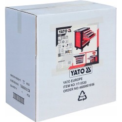 YATO SZAFKA SERWISOWA NARZĘDZIOWA WÓZEK WARSZTATOWY YT-5530 177 ELEMENTÓW