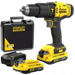 STANLEY WIERTARKO WKRĘTARKA UDAROWA 18V 2x2Ah AKUMULATOROWA V20 FATMAX