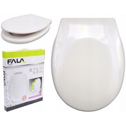 FALA DESKA DO WC WOLNOOPADAJĄCA SEDESOWA TWARDA WYPINANE ZAWIASY FALA 75470
