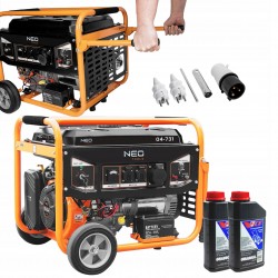 NEO AGREGAT PRĄDOTWÓRCZYGENERATOR 6500W + OLEJ