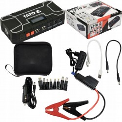 YATO URZĄDZENIE ROZRUCHOWE POWERBANK 12000mA WYŚWIETLACZ LCD 12V YT-83082