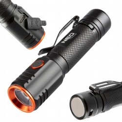 NEO LATARKA RĘCZNA AKUMULATOROWA USB IPX 6 C 2000lm LED 5 STOPNI 99-067