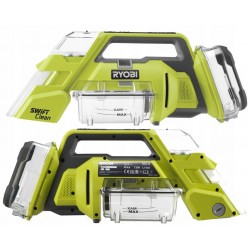 RYOBI RDC18-0 ODKURZACZ PIORĄCY AKUMULATOROWY 18V 480 l/min NA PŁYN 250ml