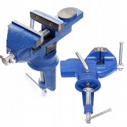 IMADŁO OBROTOWE ŻELIWNE STOŁOWE 360°Z KOWADŁEM Kraft&Dele KD10741 50 mm