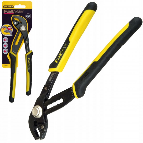 STANLEY SZCZYPCE RĘCZNE NASTAWNE KLUCZ 10" 250 mm FATMAX 0-84-648 STANLEY SZCZYPCE RĘCZNE NASTAWNE KLUCZ 10" 250 mm FATMAX 0-84-648