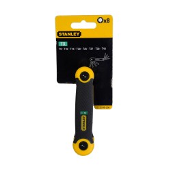 STANLEY ZESTAWY KLUCZY SKŁADANYCH TRZPIENIOWYCH 8 SZT TORX FATMAX 2-69-266