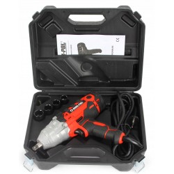 KLUCZ UDAROWY ELEKTRYCZNY 2000W 720Nm 1/2" MOCNY Z ZESTAWEM NASADEK M80489