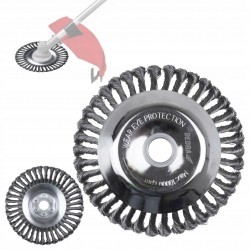 DEDRA SZCZOTKA DRUCIANA DO KOSY SPALINOWEJ TWARDA 200 x 25,4mm DED87155