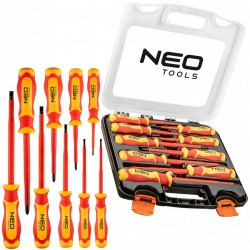 NEO TOOLS 04-142 ZESTAW WKRĘTAKÓW ELEKTRYKA WYKRĘTAKÓW STALOWE 1000V 9 SZT.