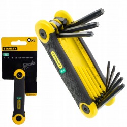 STANLEY ZESTAWY KLUCZY SKŁADANYCH TRZPIENIOWYCH 8 SZT TORX FATMAX 2-69-266