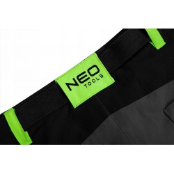 NEO KRÓTKIE SPODENKI ROBOCZE PREMIUM 4 WAY STRETCH CZARNE +PASEK 81-277 L