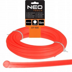 NEO ŻYŁKA DO PODKASZARKI OKRĄŁGA O ŚREDNICY1,6 MM DŁUGOŚĆ 15 M 07-100