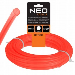 NEO ŻYŁKA DO PODKASZARKI OKRĄŁGA O ŚREDNICY1,6 MM DŁUGOŚĆ 15 M 07-100