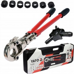 YATO PRASKA ZACISKARKA RUR PEX AL PERT 16-32mm +KALIBRATOR Z GRATOWNIKIEM