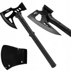 NEO TOPOREK TAKTYCZNY SIEKIERA MŁOTEK 400g 3Cr13 + ETUI SURVIVAL 63-178