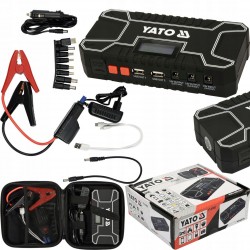 YATO URZĄDZENIE ROZRUCHOWE POWERBANK 12000mA WYŚWIETLACZ LCD 12V YT-83082