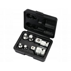 YATO ZESTAW REDUKCJE ADAPTERY REDUKCYJNE 1/2" 1/4" 3/8" 3/4" 6 SZTUK CrV