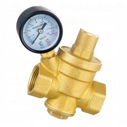 IBO ZAWÓR REDUKTOR CIŚNIENIA WODY REGULATOR 1" CAL DN25 + MANOMETR