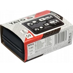 YATO ZESTAW REDUKCJE ADAPTERY REDUKCYJNE 1/2" 1/4" 3/8" 3/4" 6 SZTUK CrV