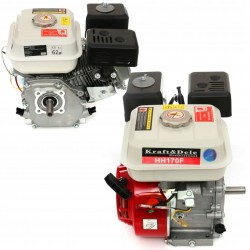 SILNIK SPALINOWY 7HP DO ZAGĘSZCZARKI AGREGATU GLEBOGRYZARKI GX160 OHV 20MM