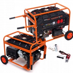 AGREGAT PRĄDOTWÓRCZY GENERATOR PRĄDU 5500W 230V 1FAZOWY ROZRUCH ELEKTRYCZNY