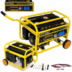 AGREGAT PRĄDOTWÓRCZY PRZENOŚNY JEDNOFAZOWY KRAFT&DELE 3800W 12/230V BENZYNA