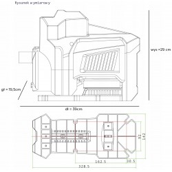 OMNIGENA POMPA Z FALOWNIKIEM MS 1000 SMART PM 880W 96 l/min 1"x 1" HYDROFOR