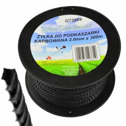 GEKO ŻYŁKA TNĄCA DO KOSY SPALINOWEJ PODKASZARKI KARBOWANA SKRĘCONA 2MM 300M