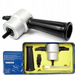 PRZYSTAWKA ADAPTER NOŻYCE NA WIERTARKĘ DO CIĘCIA BLACHY BLACH WIERTARKI 5el