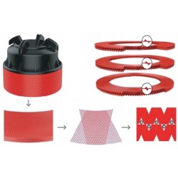 IBO FILTR DYSKOWY 1 1/4'' ANTYPIASKOWY DO WODY POMPY HYDROFORU 5/4" CALA