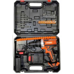 WKRĘTARKA WIERTARKA AKUMULATOROWA LCD + 2x2Ah 20V 30Nm WALIZKA + OSPRZĘT