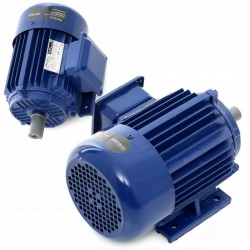 SILNIK ELEKTRYCZNY 3 FAZOWY 1,5KW 2840OBR 400V TRÓJFAZOWY 1500W 24MM WAŁEK