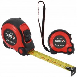 YATO MIARA MIARKA ZWIJANA 5M X 19MM BLOKADY WYSUWU TAŚMY YT-71076